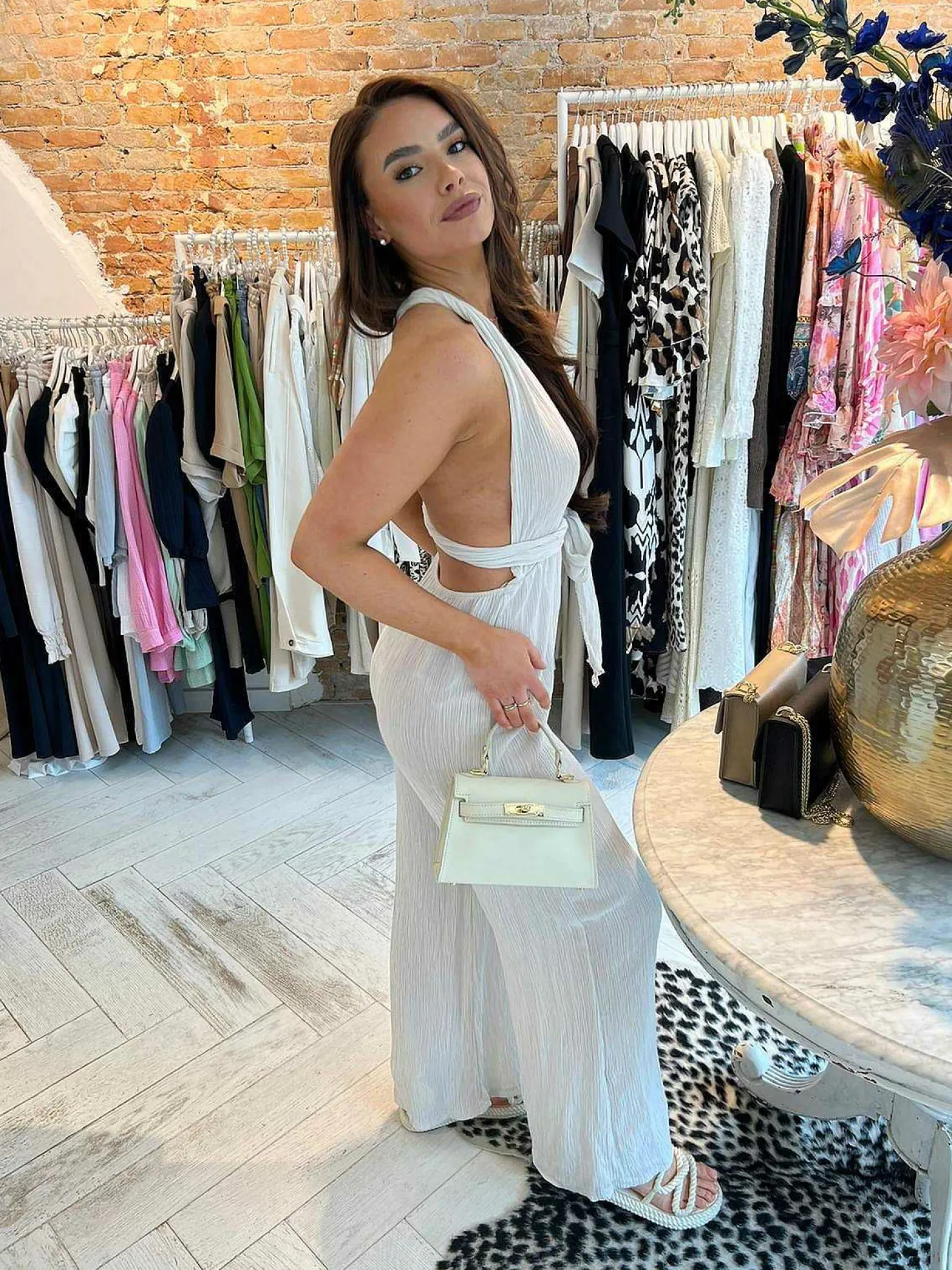 LOF Boutique Jumpsuits>Annabel Jumpsuit Off White