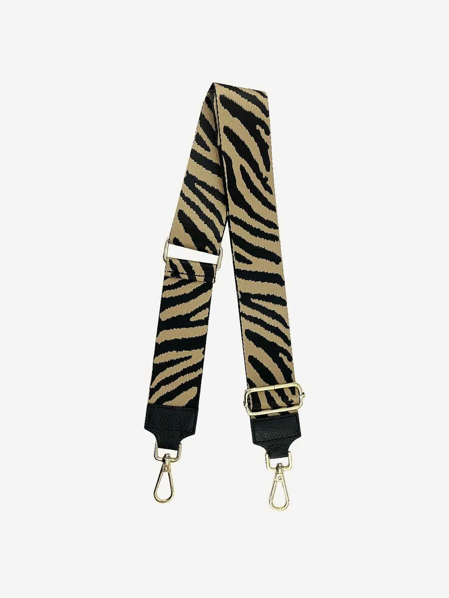 LOF Boutique Riemen>Bag Strap Zebra Camel