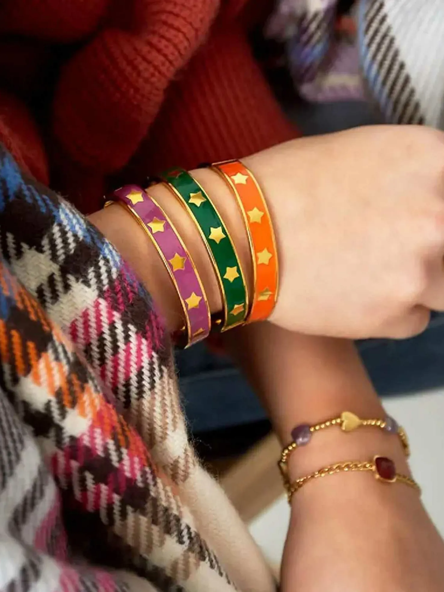 LOF Boutique Armbanden>Bangle Bracelet Green