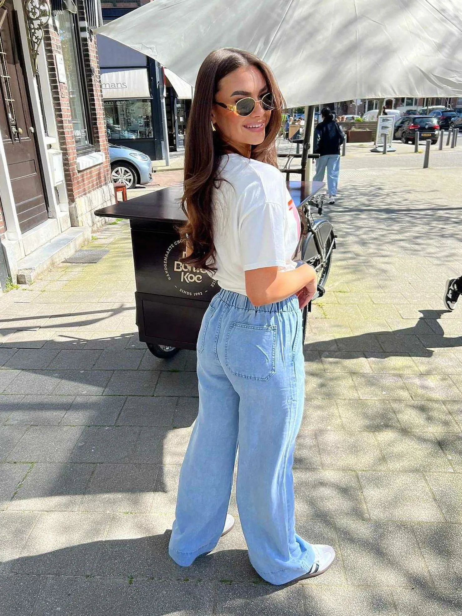 LOF Boutique Broeken>Charlie Wide Fit Stretch Jeans