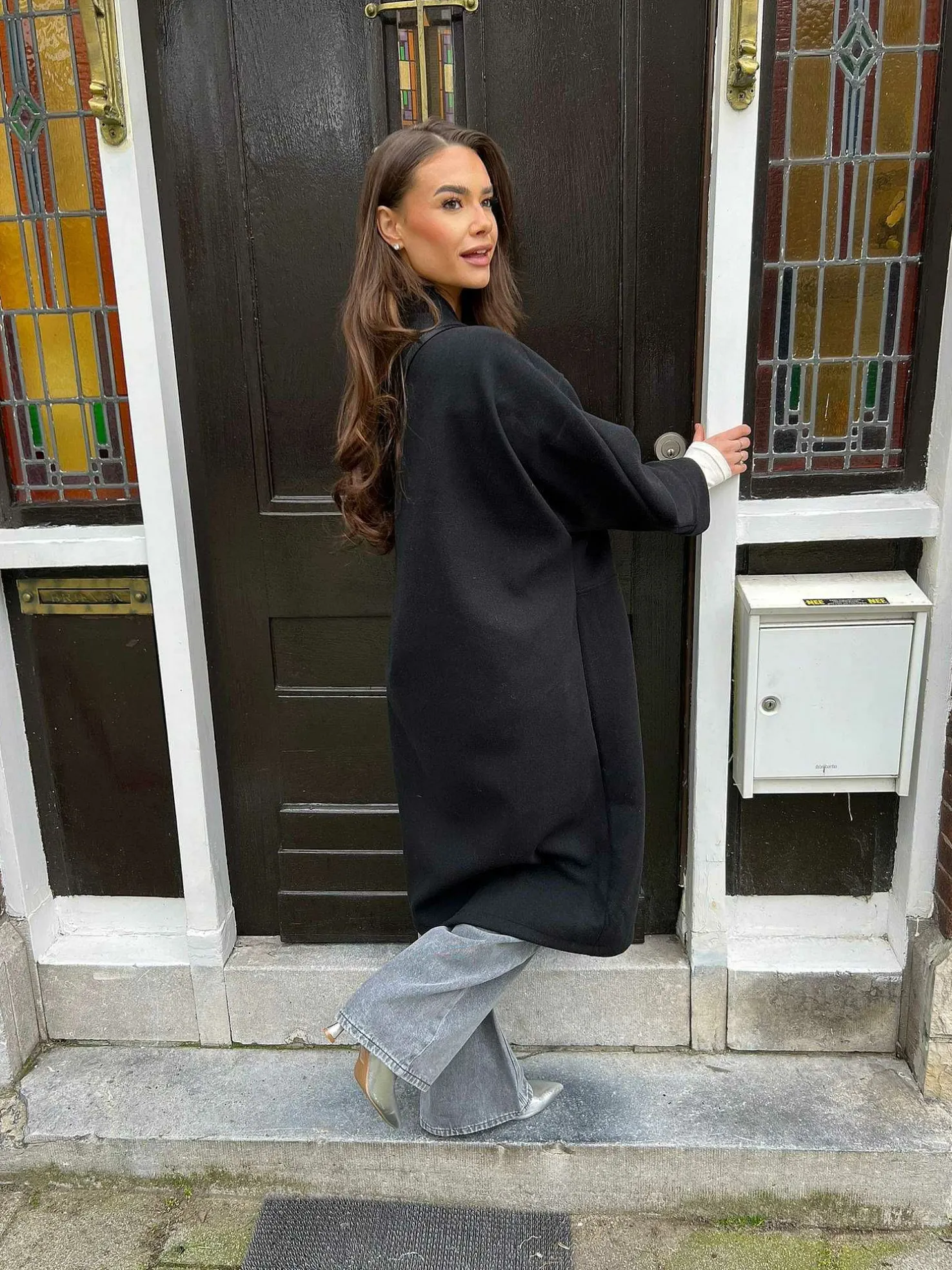 LOF Boutique Jassen>Dorien Coat Black