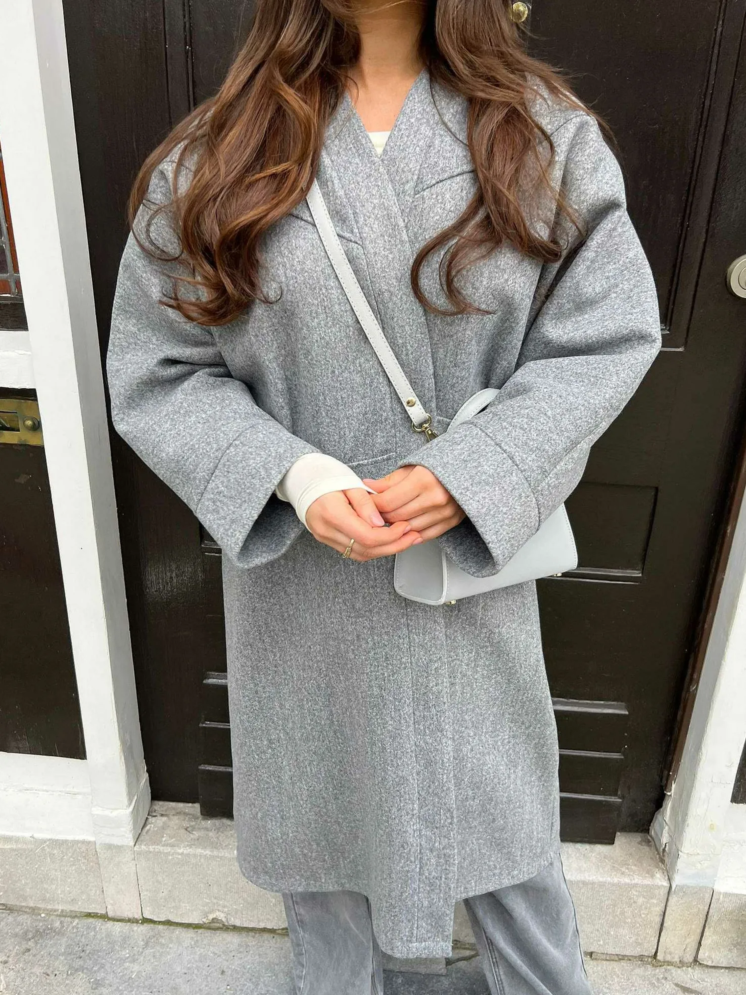 LOF Boutique Jassen>Dorien Coat Dark Grey