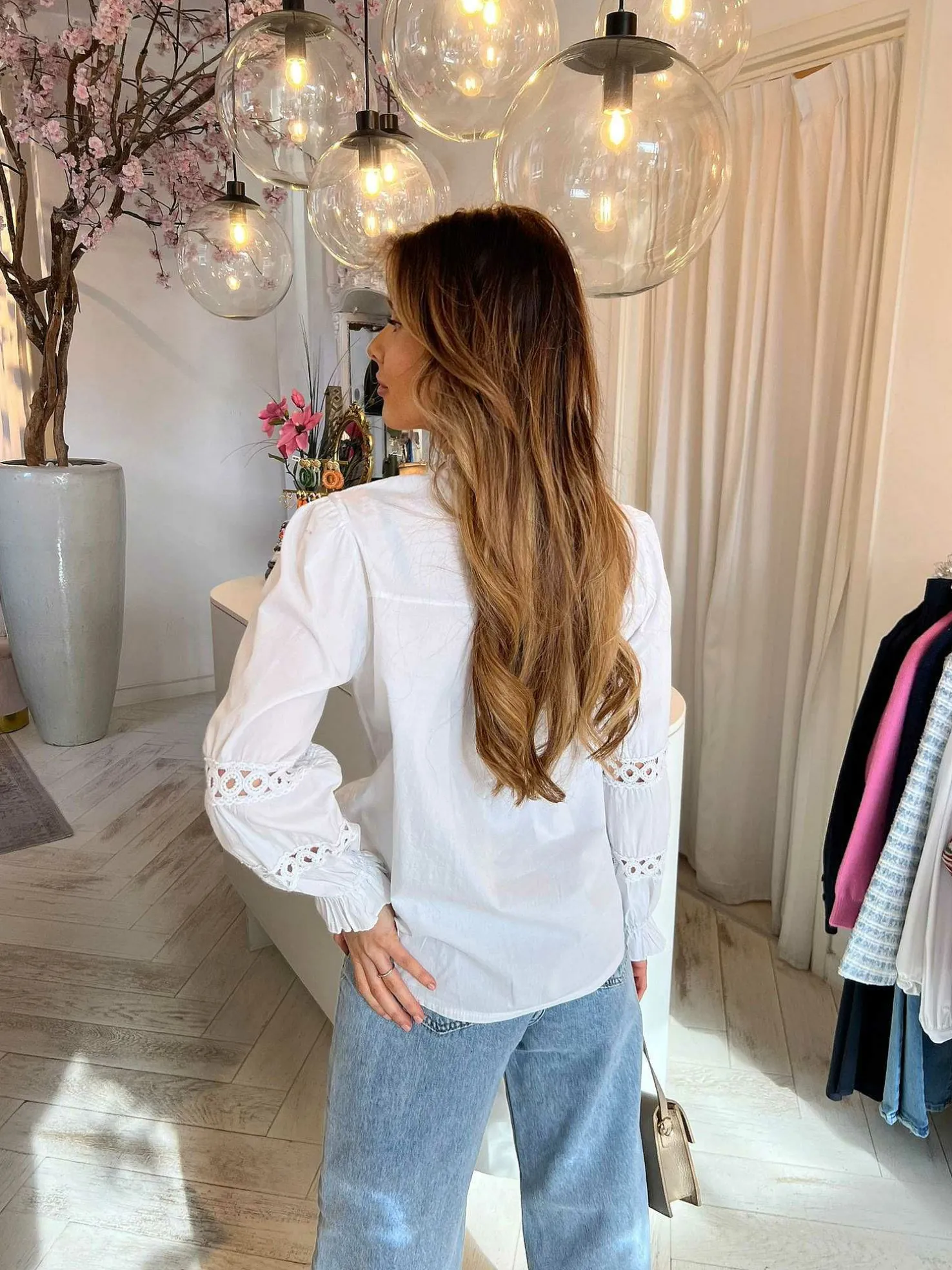 LOF Boutique Tops & Blousjes>Eline Blouse Off White