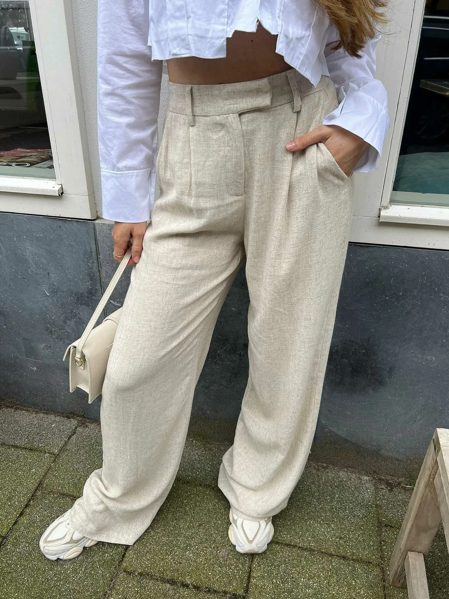 LOF Boutique Broeken>Fleur Linen Pants