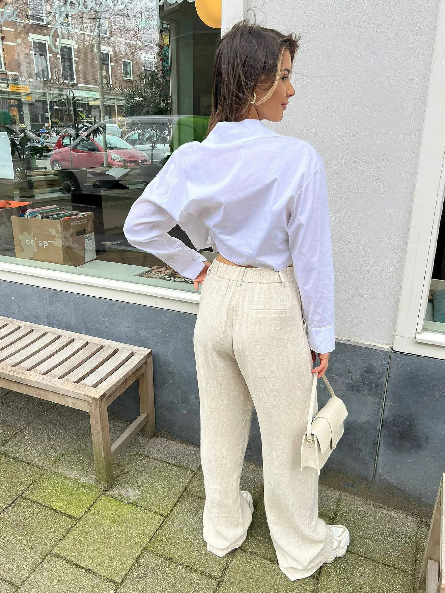 LOF Boutique Broeken>Fleur Linen Pants