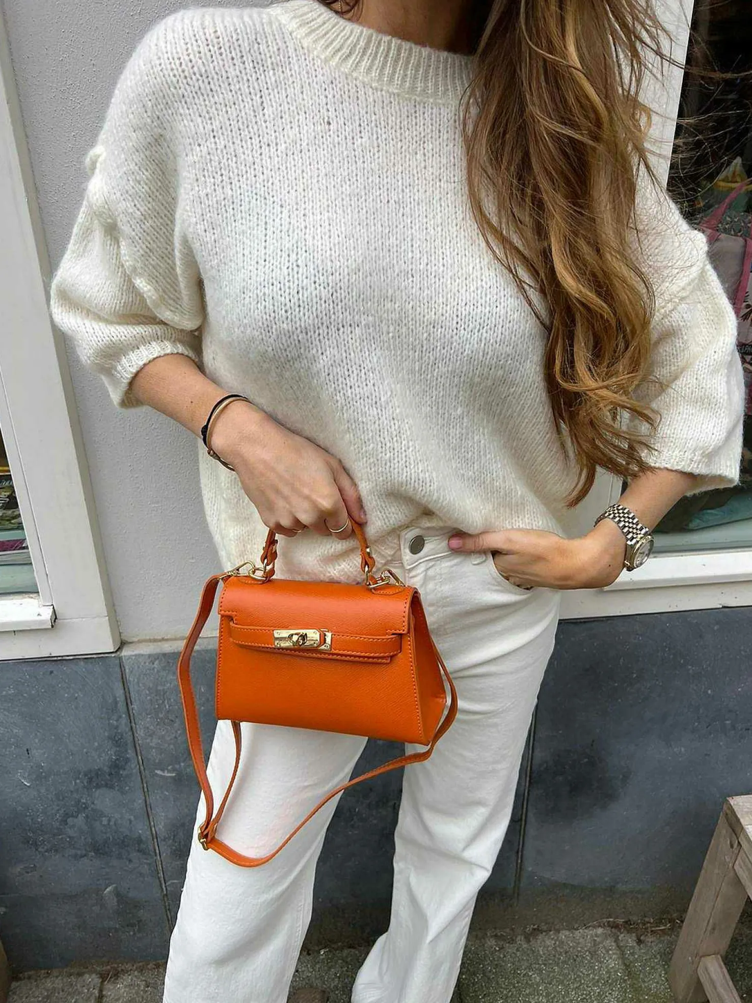 LOF Boutique Tassen>Grace Bag Orange