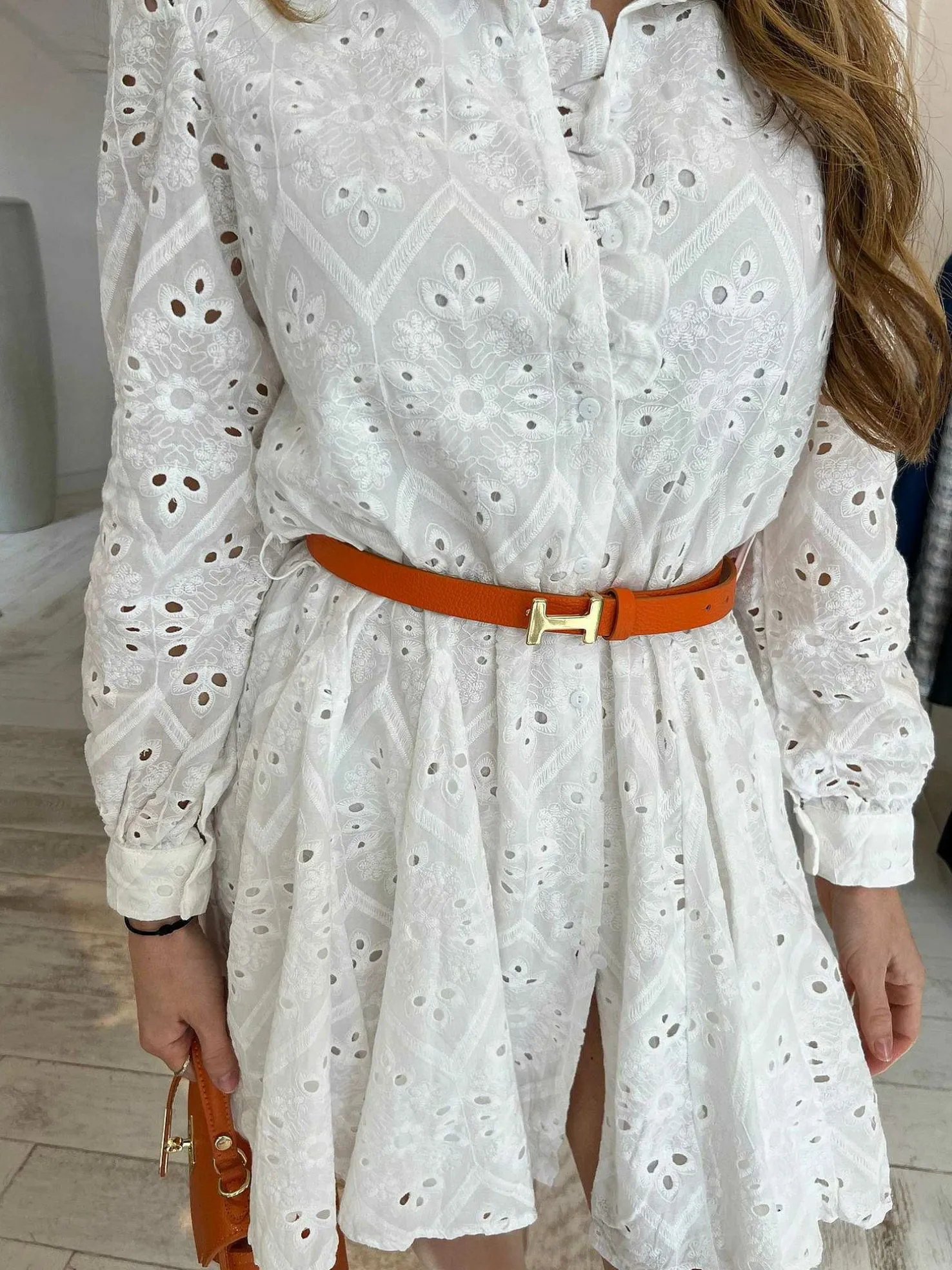 LOF Boutique Riemen>Hera Belt Orange