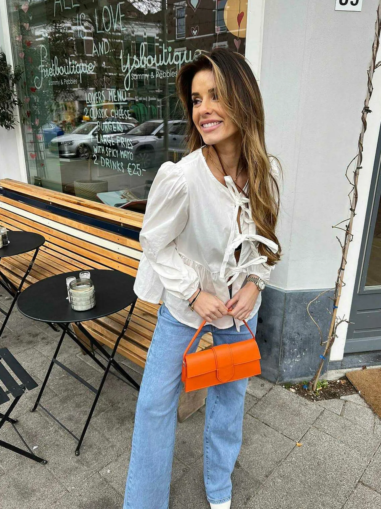 LOF Boutique Tassen>Jasmine Bag Orange