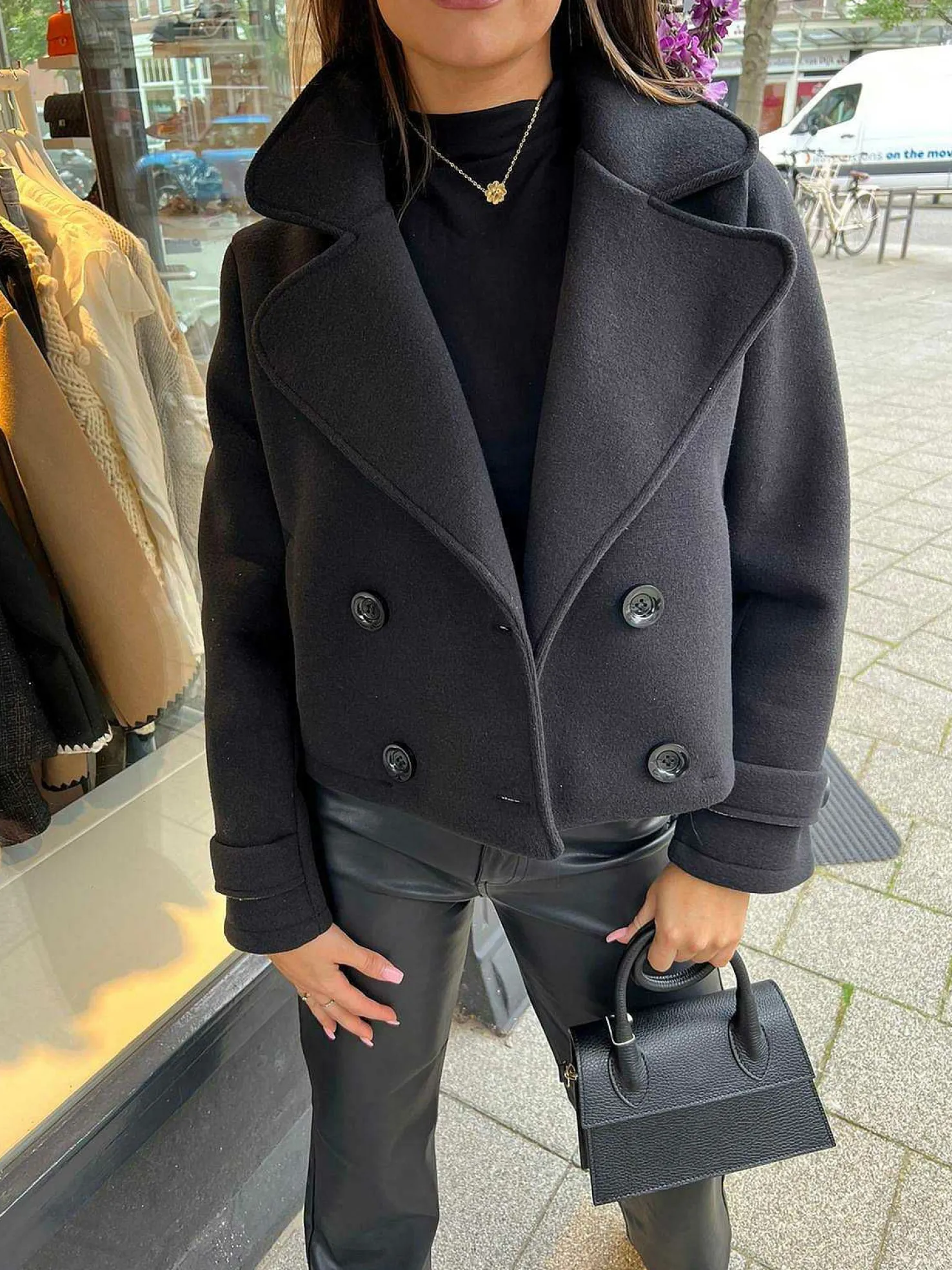 LOF Boutique Tassen>Melis Bag Black