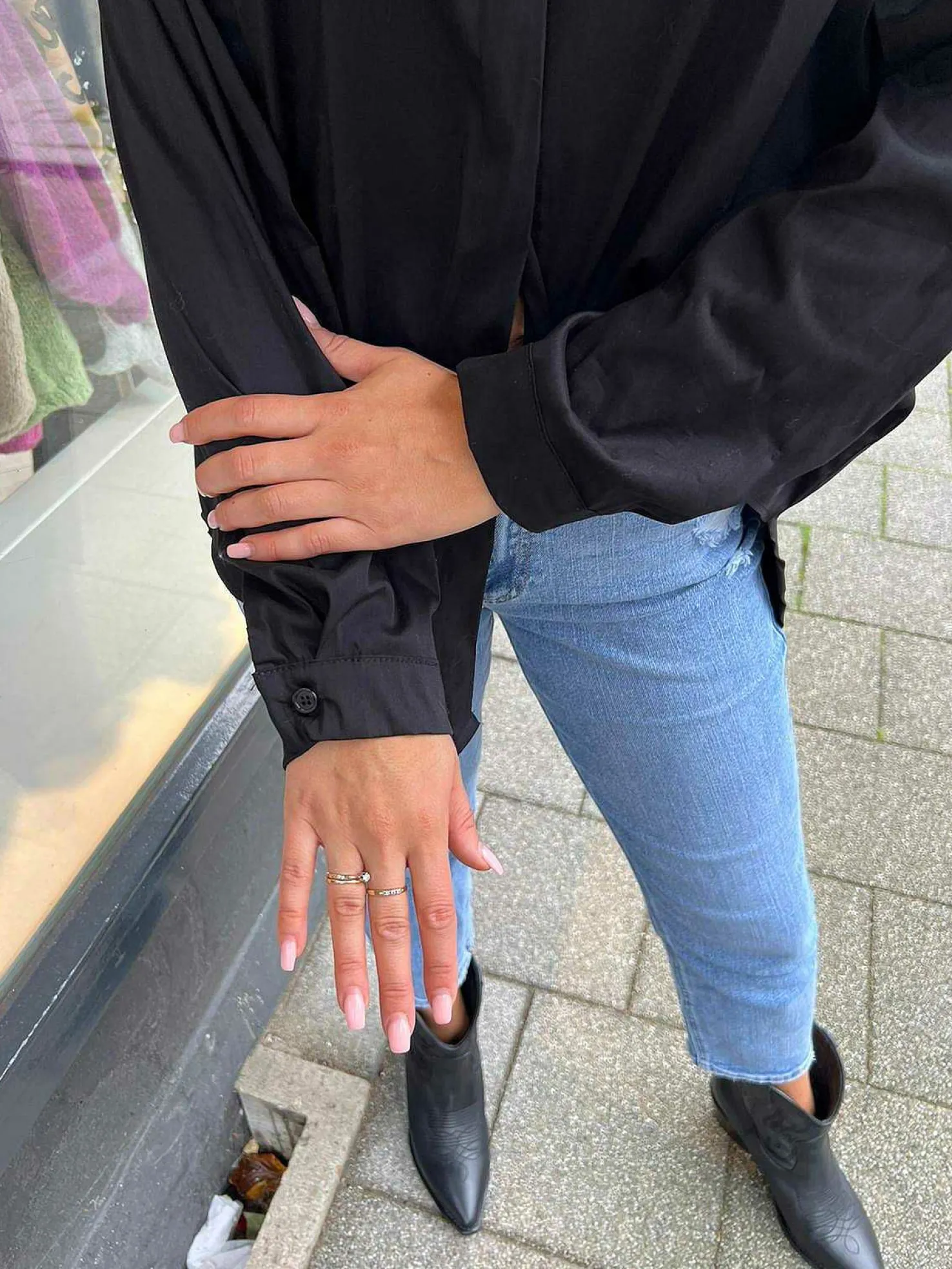 LOF Boutique Tops & Blousjes>Millie Basic Blouse Black