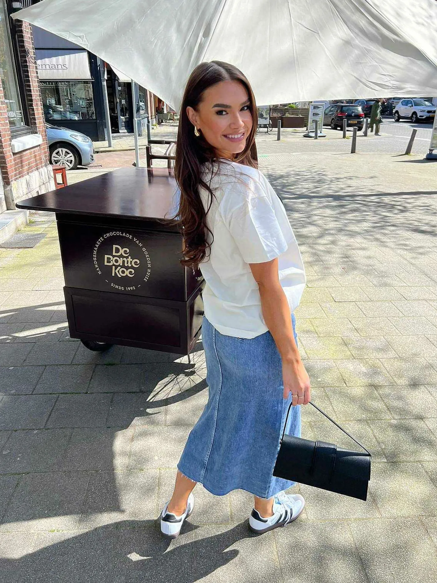 LOF Boutique Tops & Blousjes>Paris Tee White