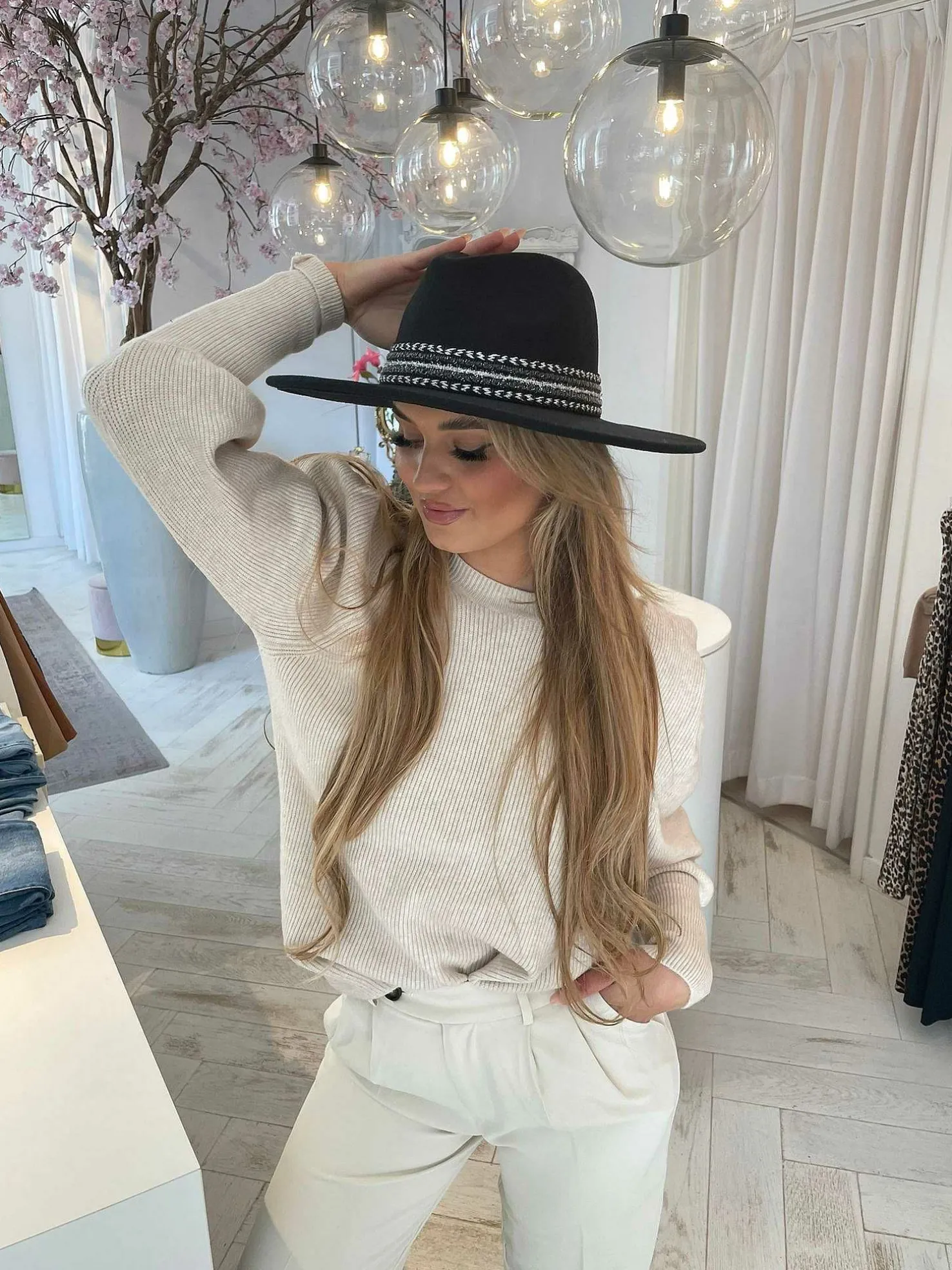LOF Boutique Hoeden & Caps>Saar Hat Black
