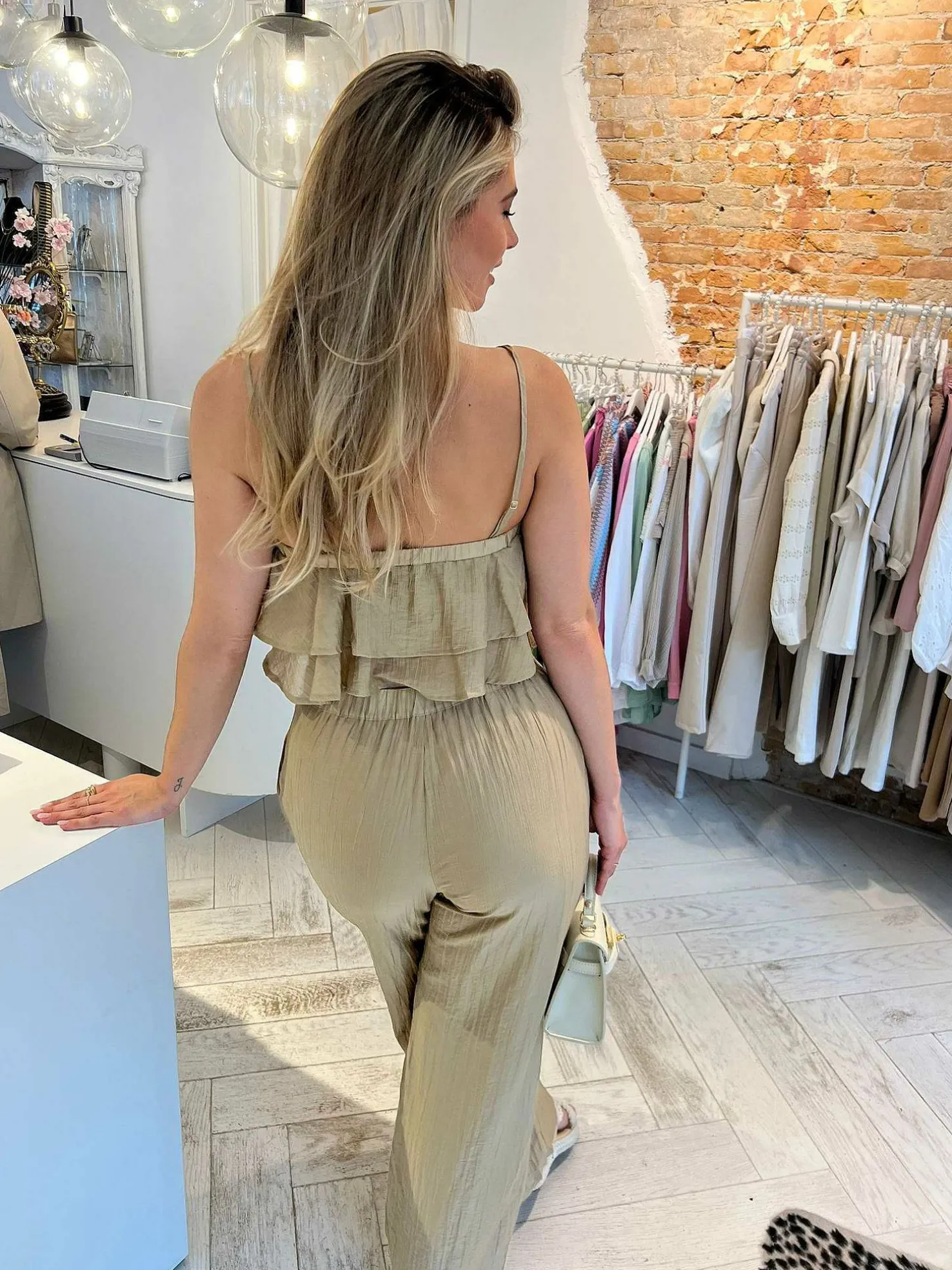 LOF Boutique Sets>Zaar 2 Delig Set Taupe